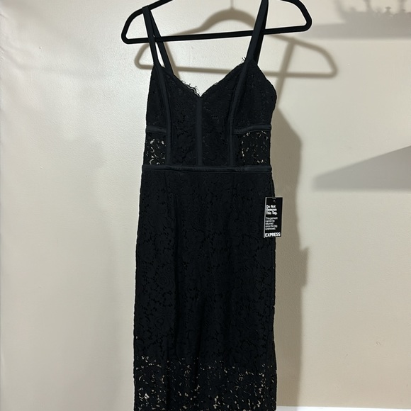 NWT Express lace midi dress - Picture 2 of 6